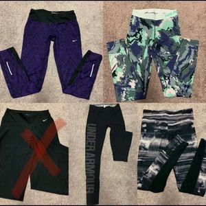 Lot of 4 Athletic Leggings